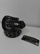 BB Simon Belt 2617 Lavasan Black Jet 100% Aut...