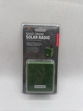 Kikkerland Solar/Dynamo AM/FM/Weather radio - NEW in unopened packaging