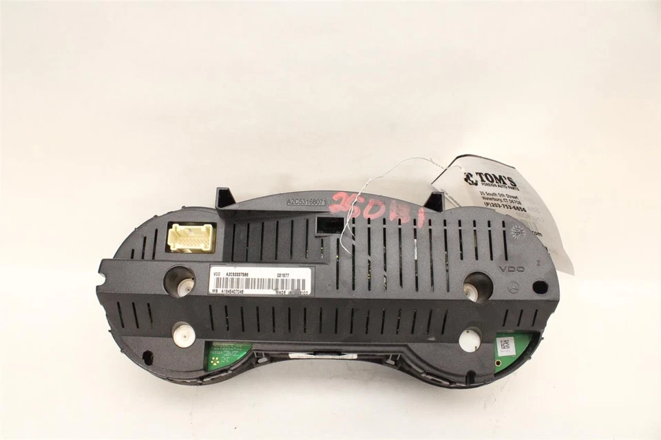 CLUSTER VELOCÍMETRO MERCEDES-BENZ GL320 GL450 GL550 2009 09 1645407048 1392574 Foto 2 de 4