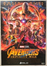 Autograph Robert Downey Jr, Holland, Brolin, Johansson,  Evans Signed 11x17