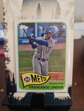 2021 Topps 1965 Topps Redux Francisco Lindor #T65-19 New York Mets 