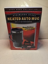 12 VOLT STAINLESS STEEL HEATED AUTO MUG