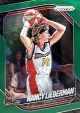 2022 Prizm WNBA Nancy Lieberman Phoenix Mercury Green #34