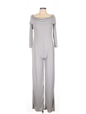 Boohoo Women Gray Jumpsuit 12
