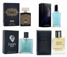 4 x Men's Designer Perfume EDT for Him Gents Fragrance Aftershave for Men 100ml