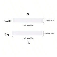 36 Pcs Womens Fashion Clear Double Sided Tape for Clothing and Body Transparent