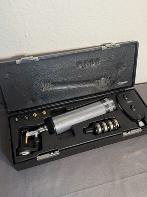 HEINE KAPPA Standard Otoscope Set w/ Case & Specula, Pediatrics UNTESTED