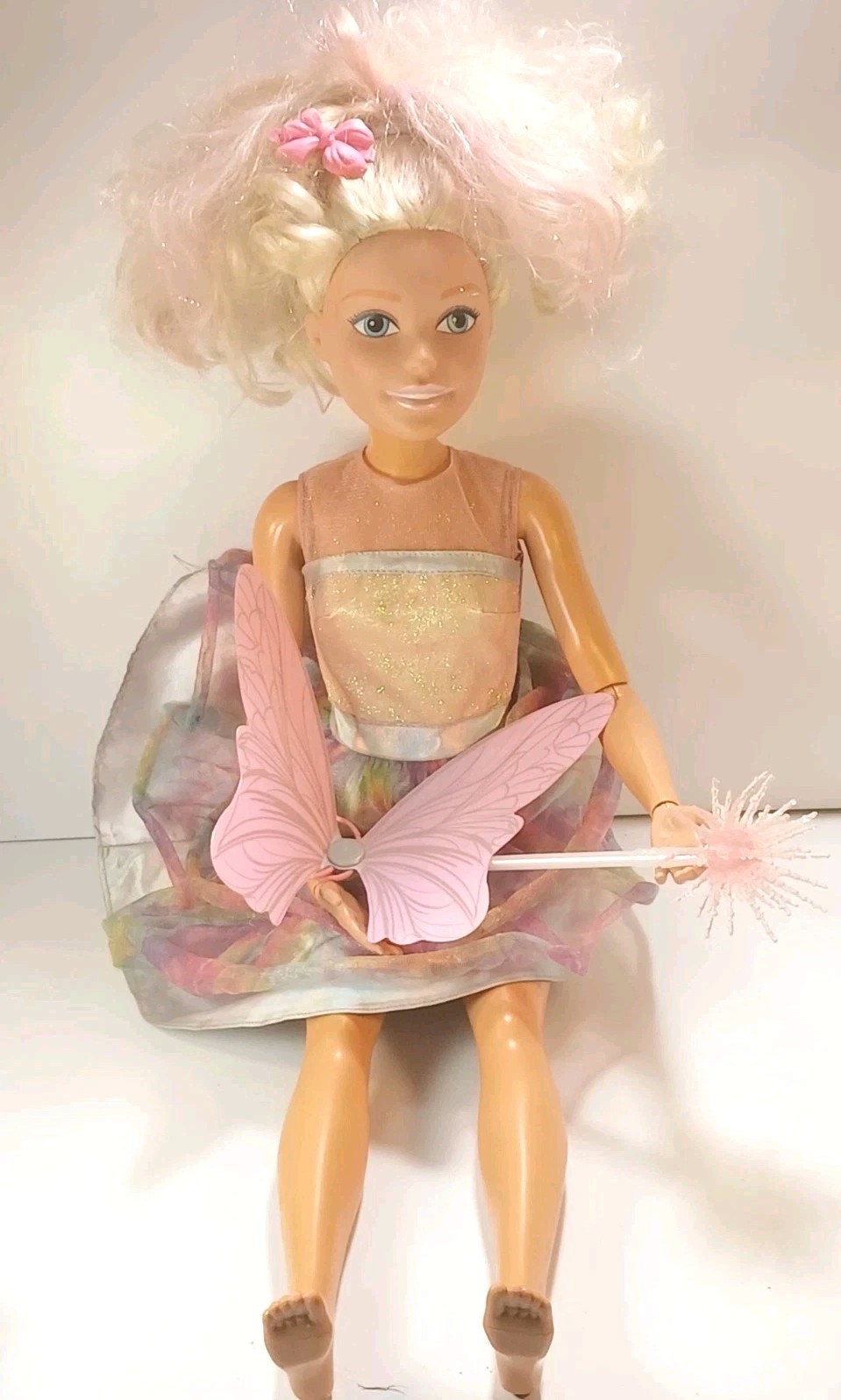 Barbie 28" Just Play Best Fashion Friend Doll Blonde Fairy S