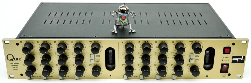 SPL Qure  9738 Dual Tube Parametric Equalizer +Guter Zustand+ 1,5Jahre Garantie - Bild 2 von 4
