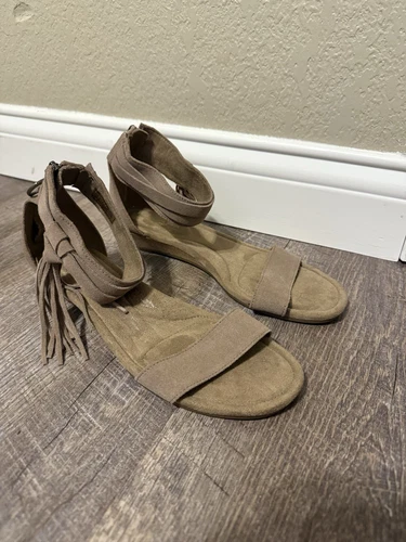 Koolaburra By UGG sandalo donna Saige marrone scamosciato taglia US 9 5