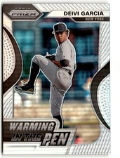 Deivi Garcia 2020 Panini Prizm Warming in the Pen #WIP-6 New York Yankees