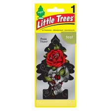 Little Trees Rose Thorn Hanging Air Freshener Home Car 1 Packs - CHOOSE QTY