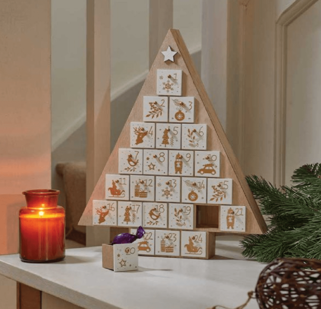 Three Kings Traditional Tree Advent Calendar