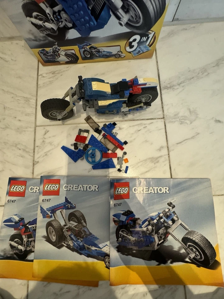 LEGO Creator 6747 Race Rider, Foto 3 von 5