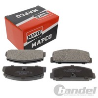 Mapco BremsbelÄGe Satz Hinterachse Passend FüR Mazda 323 6 626 Premacy | 6712