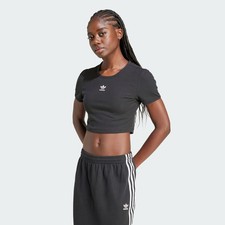 adidas women Essentials Ribbed Tee