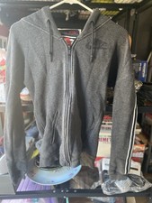 Vintage Nike Women  s Full Zip Hoodie 100 Cotton Drawstring Hood, Size Small