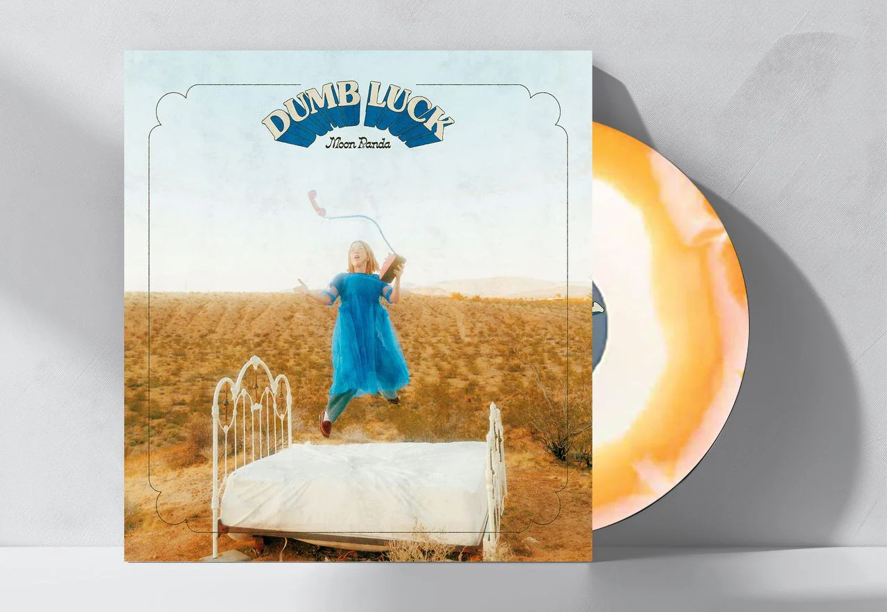 Moon Panda | Dumb Luck | Vinyl LP - Off White and Orange Sunburst