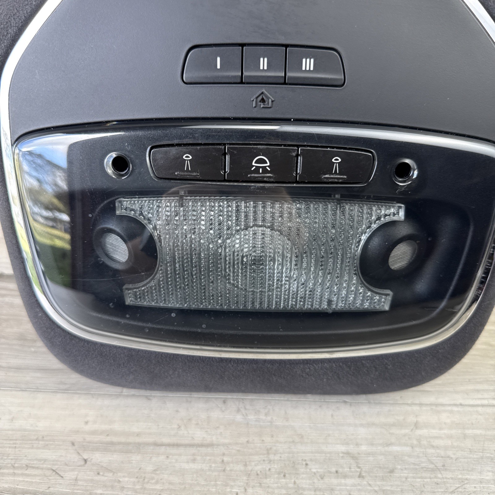 ✅ 14-17 Maserati Quattroporte Front Overhead Dome Light Console w/ Switch OEM ✅