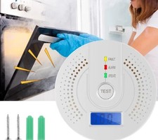 Carbon Monoxide Alarm Smoke Detector Carbon Monoxide Detector Powered Battery