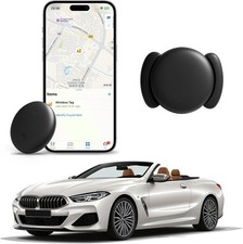 Mini GPS Tracker for Vehicles iOS Only , Hidden Car Location black