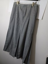 Harve Benard Women's Vintage Houndstooth Pleated Skirt 100 Lined Size 10