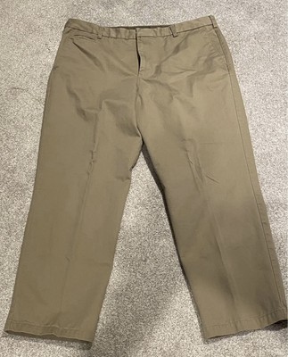 Men s Docker s Tan Flat Front Dress Pants 40x30