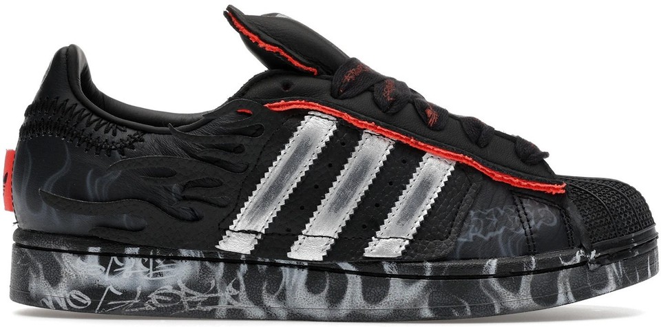 Las mejores ofertas en Hellstar x adidas Superstar 2 Black Flame