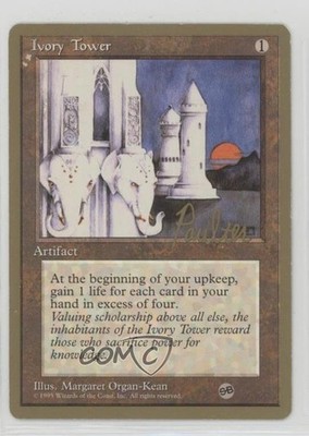Ivory Tower (Preston Poulter) Magic: Pro Tour Collector Set Not Tournament Legal