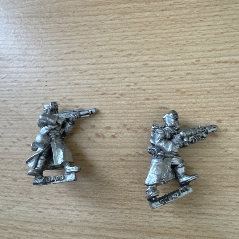 40k Metal Warhammer Imperial Guard Valhallan Melta Gun  Ice Warriors