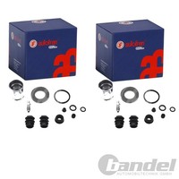 2X Autofren Bremssattel RAPARATUR-SATZ Hinten Passend FüR Lexus CT Toyota Auris