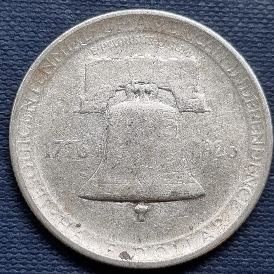 1926 Sesquicentennial Commemorative Half Dollar 50c Circulated #96591 - Image 2 of 2