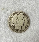 1909 O Barber Half Dollar Circulated 90% Silver