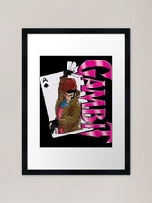 S Men Gambi Card Retro Framed Art P Framed Wall Art Poster Canvas Print Picture