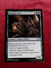 MTG - Streets of New Capenna #141 U : Cleanup Crew 🔥 Unplayed Mint+