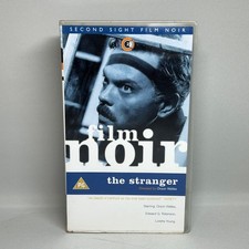 Vintage Orson Welles The Stranger 1946 VHS Video Tape Black + White PAL 1995
