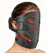 Red Light Therapy Mask for Face and Neck, 850nm Near-Infrared LED Light Mask