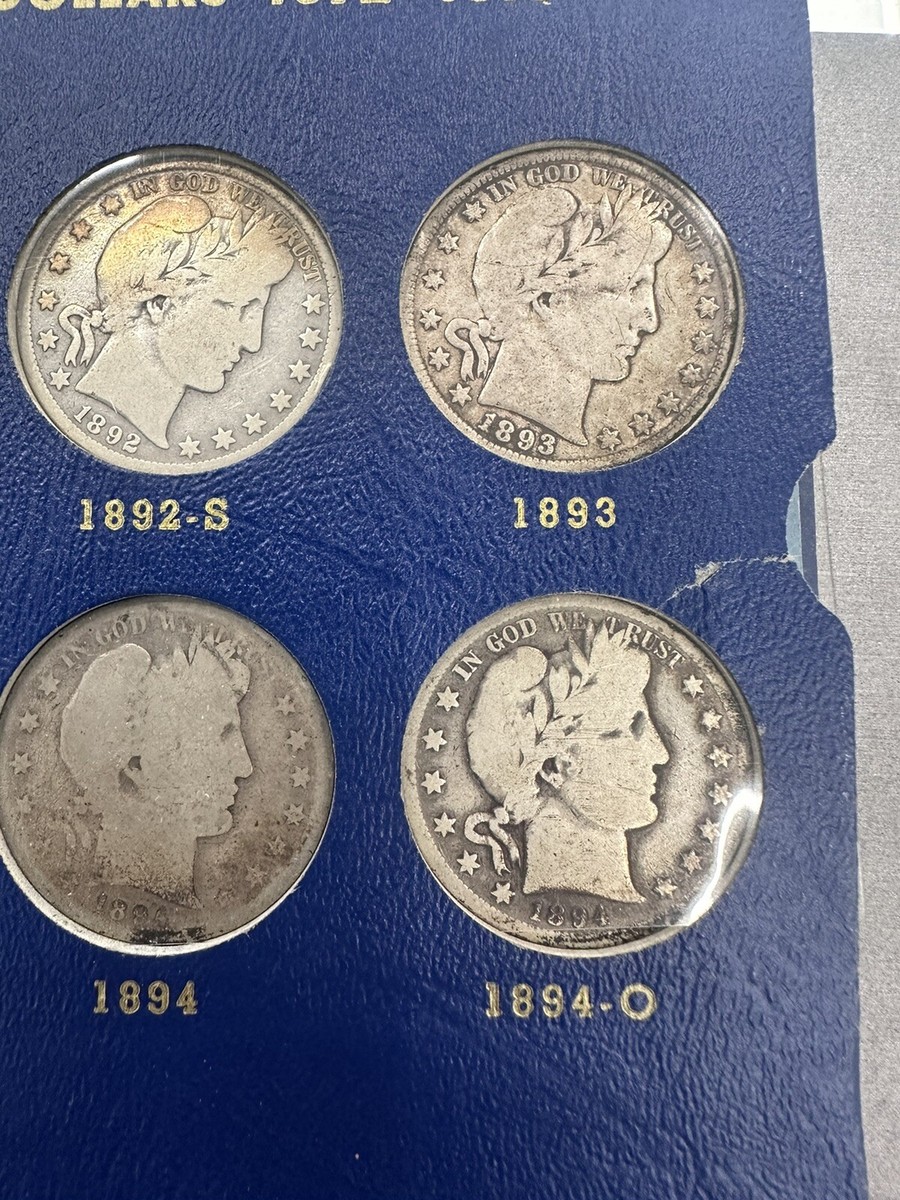 【ブラジル　1970　アンティーク】記念ペナント　21枚　まとめ売り Barber Half Dollar Complete Set Album 1892-1915 Has all 73 Coins