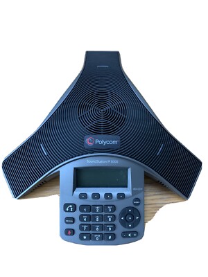 Polycom IP5000 Tischtelefon Soundstation - Schwarz