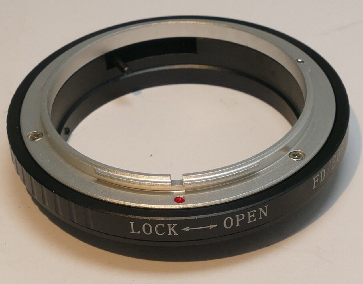 Canon FD Mount Lens to Canon EOS EF SLR Camera Adapter Ring T5 T6i T7i 90D