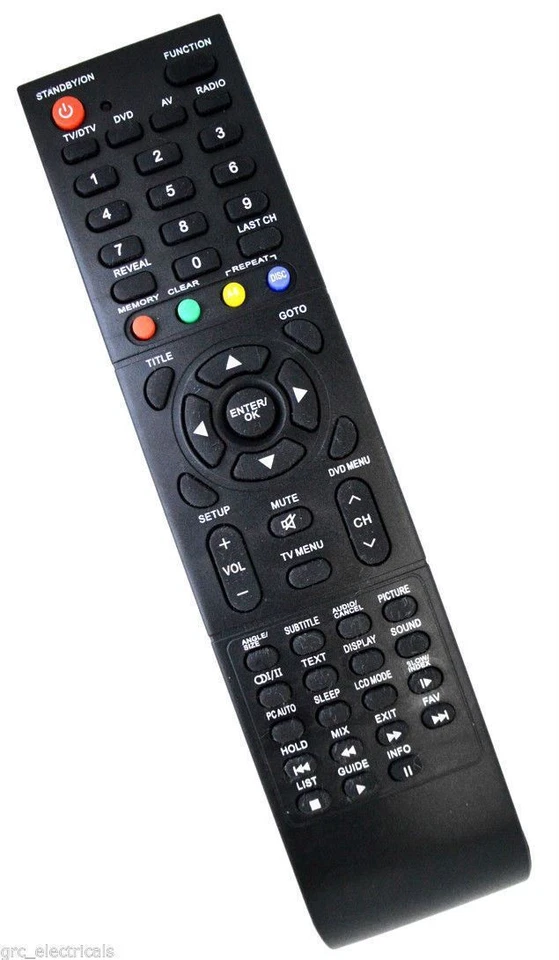 Logik Tv Remote Control L17LID19,L19LID18,L19LID19,L22LID19,L22LID18,  l19LID648 - Image 2 of 3