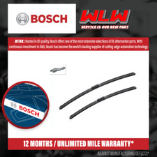 2x Wiper Blades (Pair) Flat / Aero type fits MERCEDES GLS63 AMG X166 5.5 Front