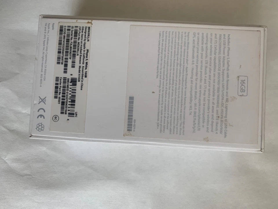 Apple iPhone 5c - 16GB - White (Unlocked) A1428 (GSM) (CA) - Image 4 of 4