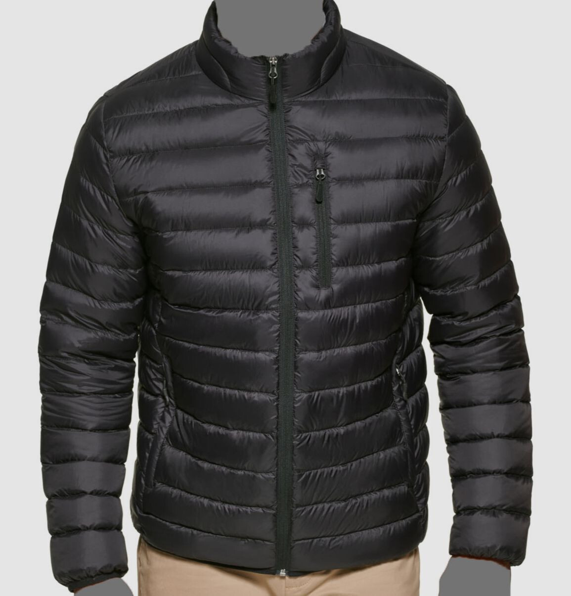 Мужская стеганая куртка-пуховик Club Room Черный X-Large 12990₽