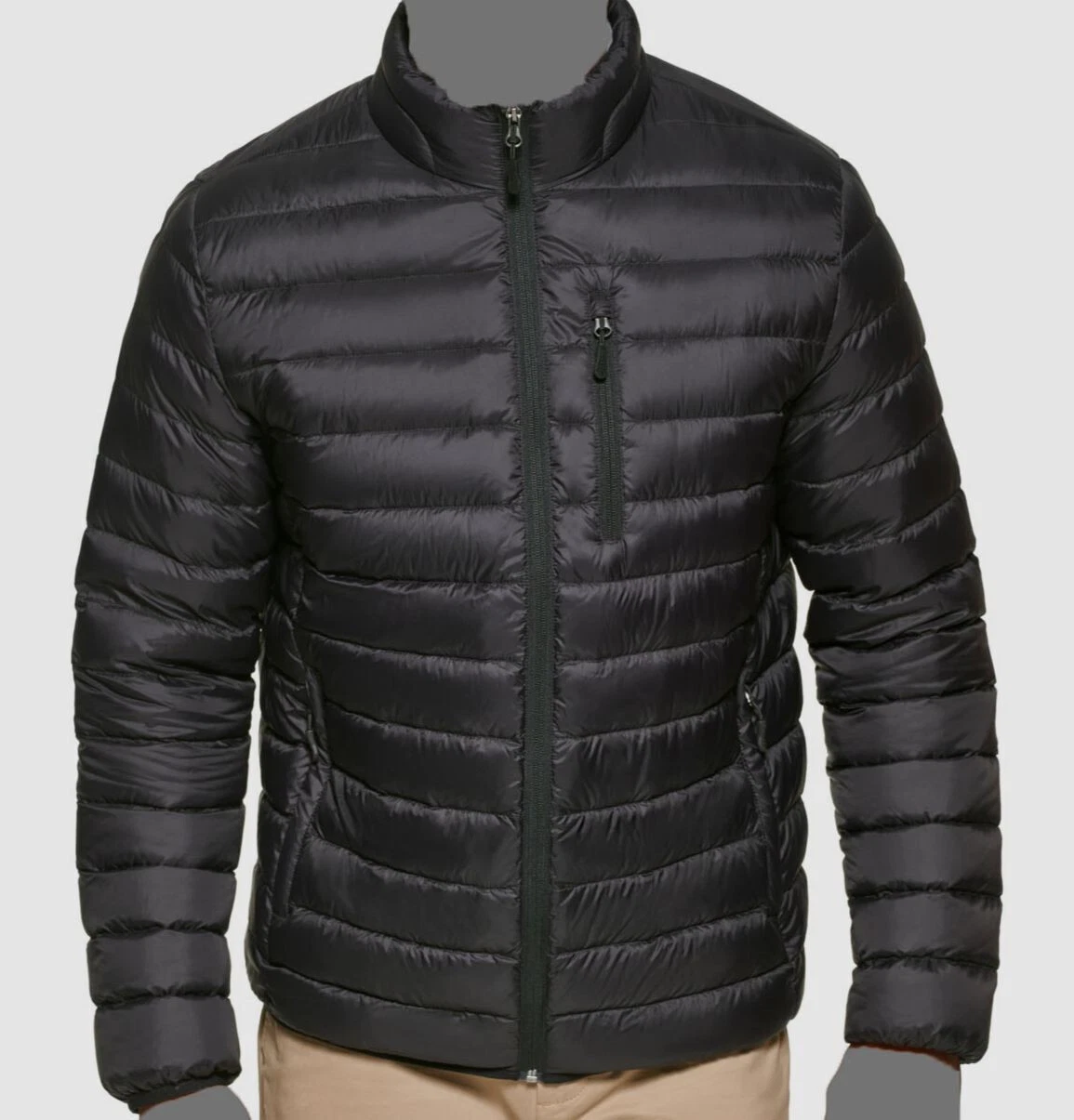 Club Room Men's Quilted Packable Puffer Jacket | Black | Large
Opens in a new window or tab