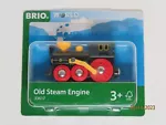 Brio World Wooden Railway Old Steam Engine #33617 NIP NOS