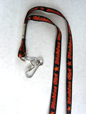 New DICKIES GIRL  1/4'' Lanyard logo   17" swivel Hook key ring ID workwear neck
