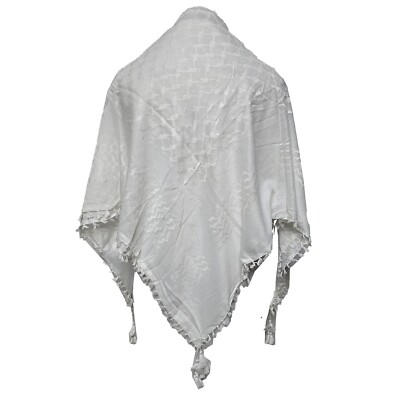 Écharpe Keffieh Arafat Unisexe Noir Et Jaune - Style Arabe Yashmagh - Polyester, Neuve Avec étiquettes