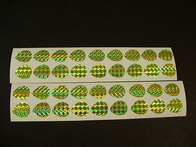 36-Piece Colorado Blade Holographic Prism Die Cuts - Foto 14