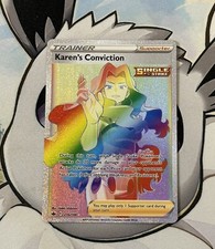 Karen’s Conviction 216/198 Chilling Reign *Rainbow Trainer* NM/M on eBay